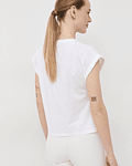 T-shirt com Strass Branca - Liu Jo 