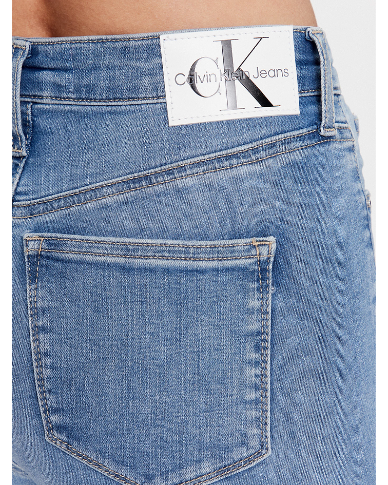 Calças de Ganga Claras Skinny - Calvin Klein