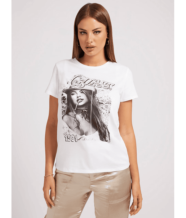 T-shirt Jenny Branco - Guess