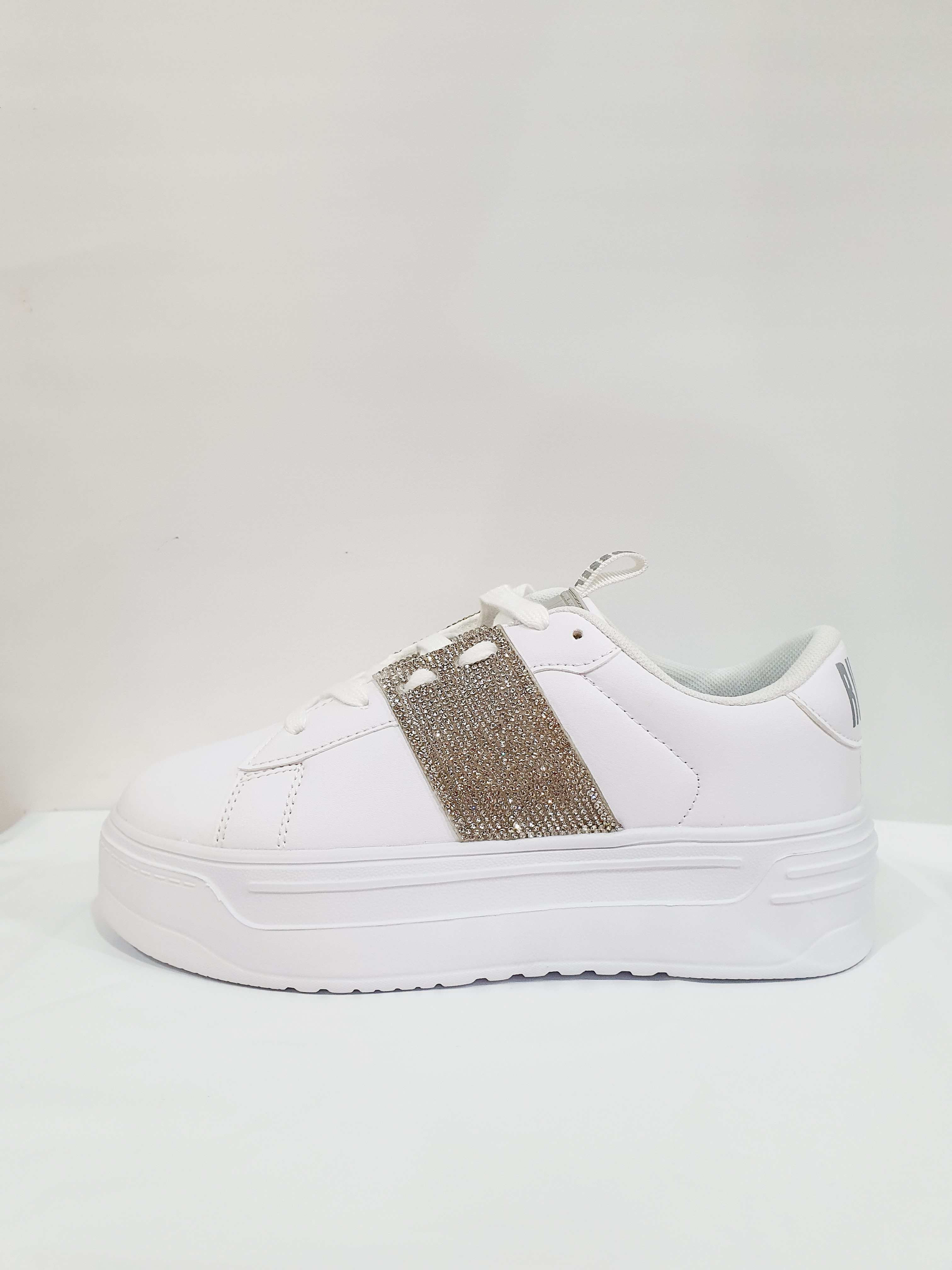 Ténis extra leve com Brilhos Isla Branco - Russel Matos 1