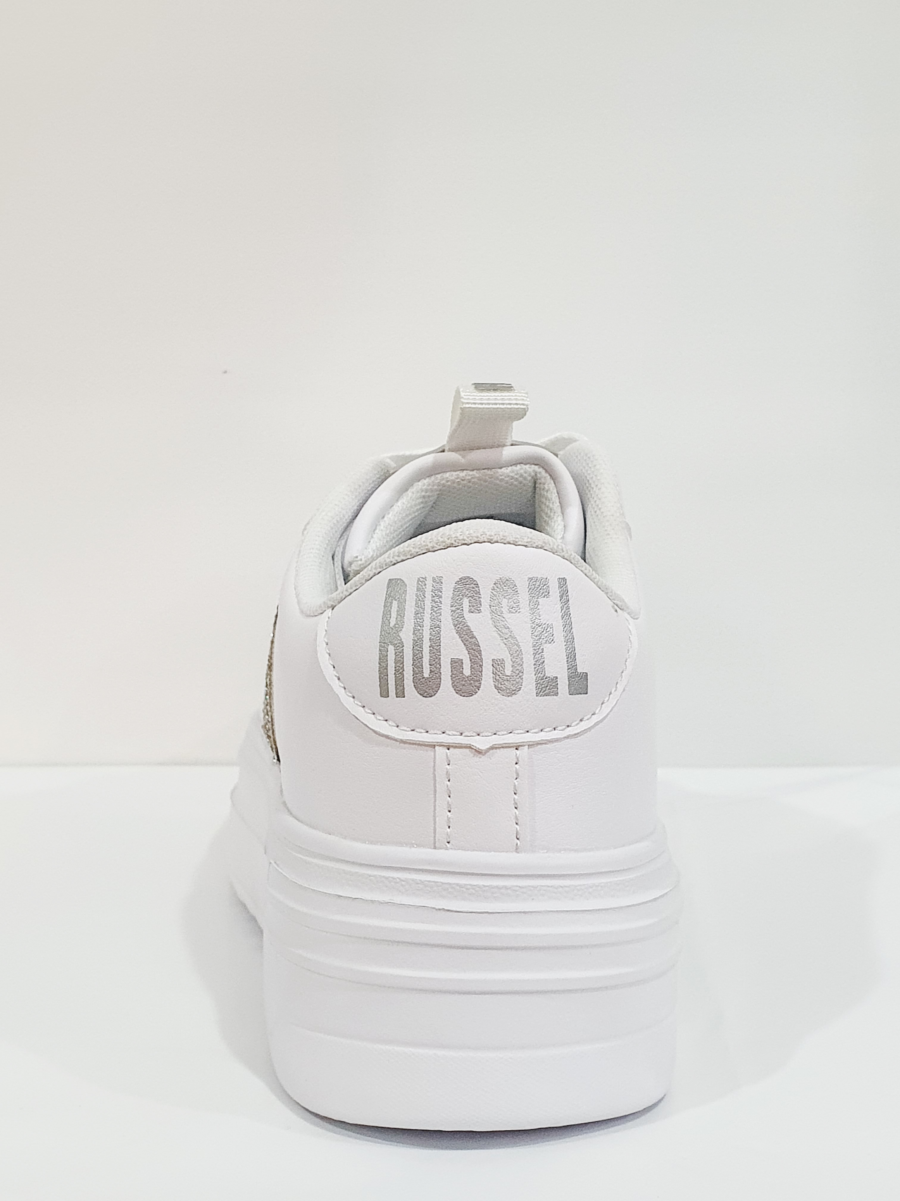 Ténis extra leve com Brilhos Isla Branco - Russel Matos 4