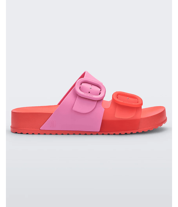 Chinelo Fivelas Cozy Slide Rosa - Melissa 