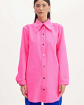 Camisa Canelada Rosa - Lança Perfume