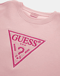 Sweat Triângulo Rosa - Guess 