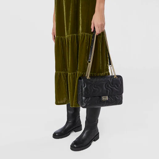 Crossbody com Aba Kaos Dream Preto - Tous 5