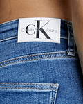 Calças de Ganga Skinny Cintura Subida - Calvin Klein