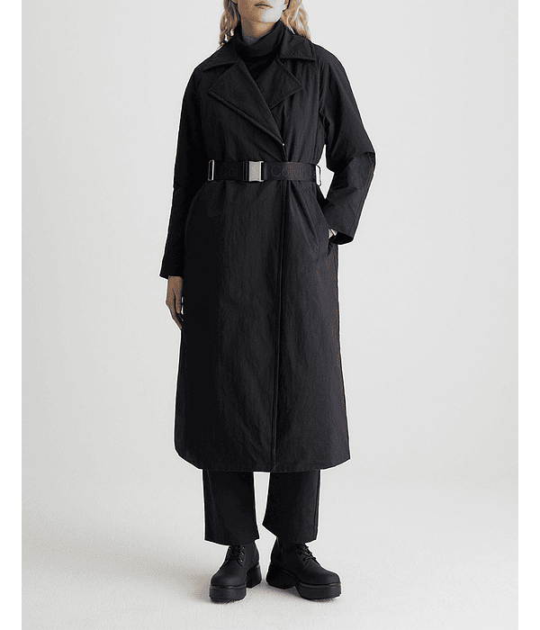 Trench Coat Preto - Calvin Klein