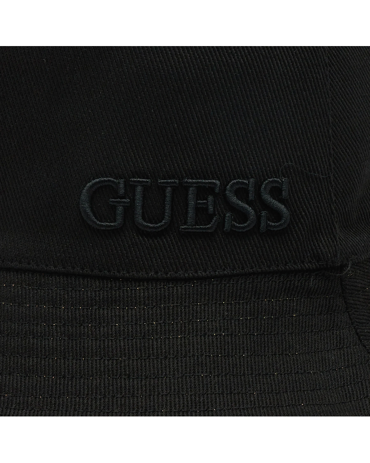 Chapéu Bucket Reversível Logo Bege/Preto - Guess