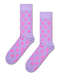 Meias Big Dot lilás/Rosa - Happy Socks 