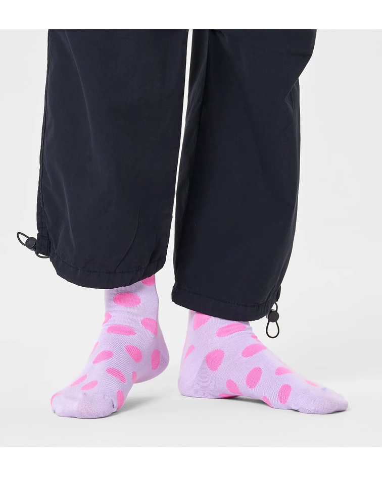 Meias Big Dot lilás/Rosa - Happy Socks 