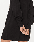Vestido de Malha / Camisolão Preto - Calvin Klein