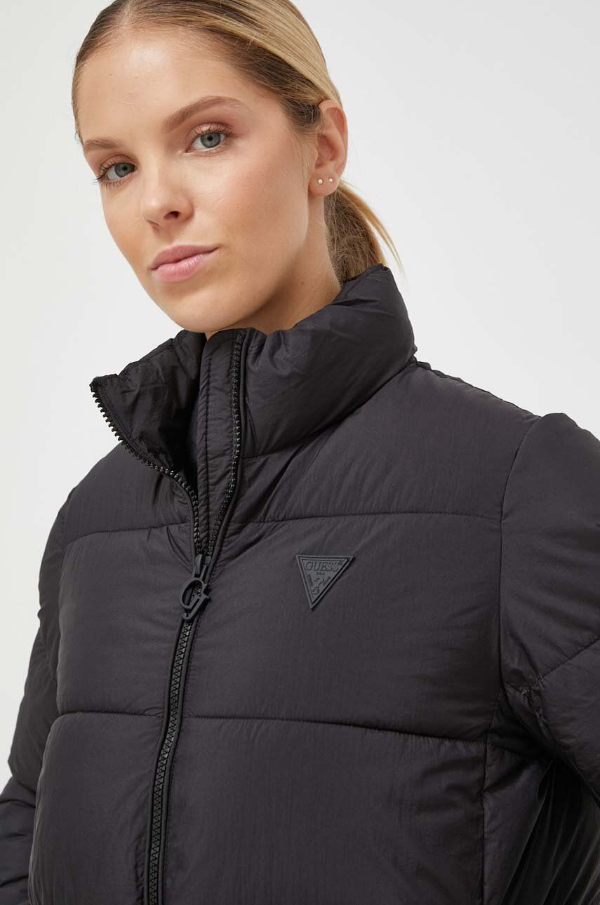 Casaco em Nylon Acolchoado Claudia Preto - Guess 5