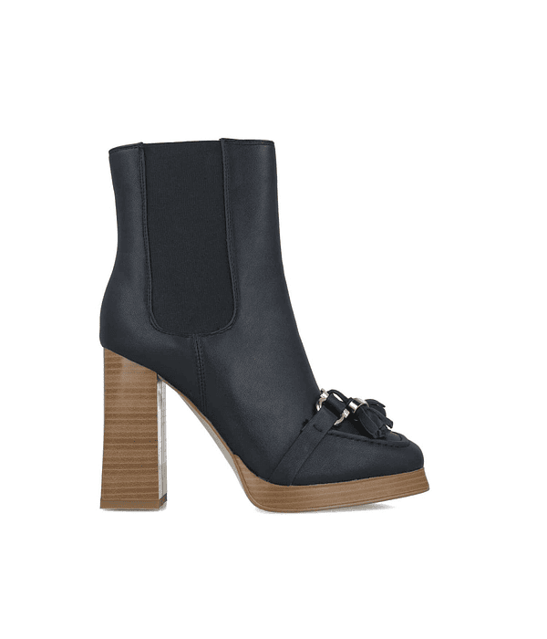 Bota de Salto Facelis Alto Preto - Menbur