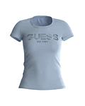 T-shirt Bold Logo Azul - Guess