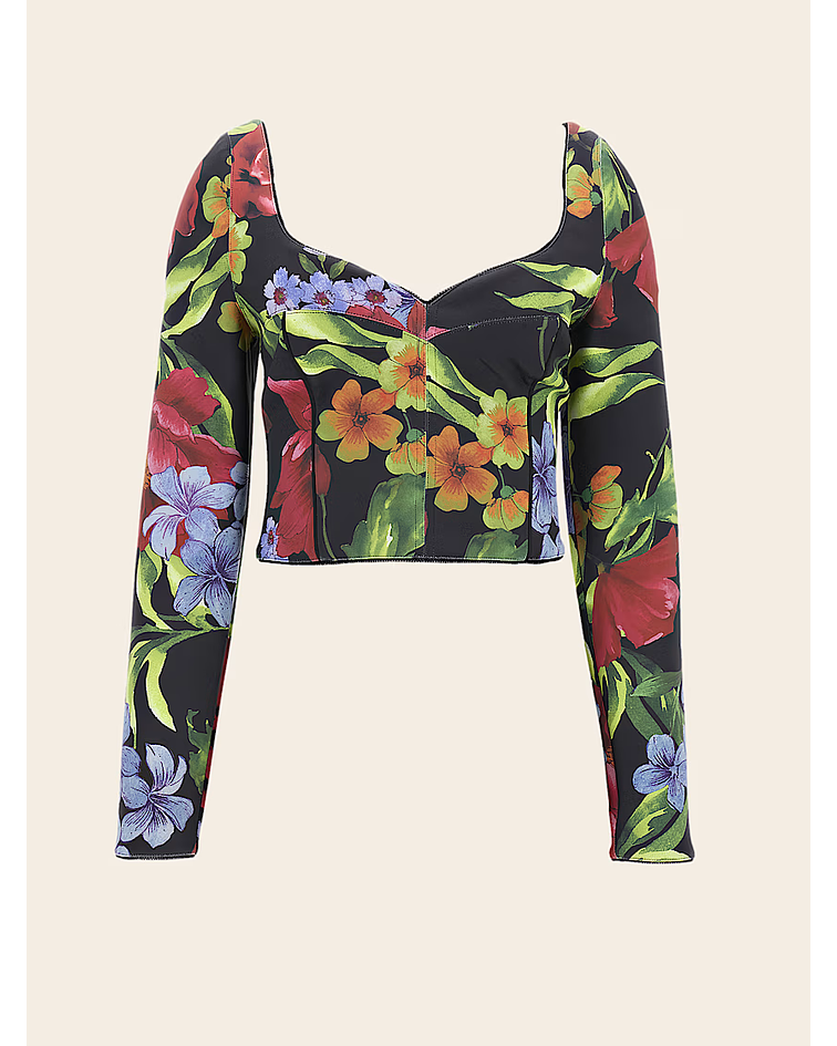 Blusa Boldly Blooming Floral - Guess Marciano