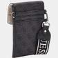 Bolsa para Telemóvel e Cartões Latona Logo Preto - Guess - Thumbnail 2