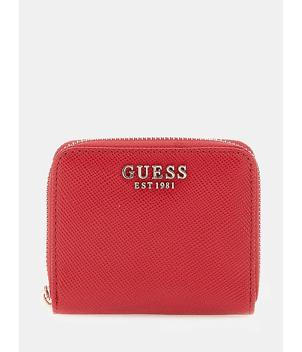 Carteira Pequena Laurel em Saffiano Vermelho - Guess