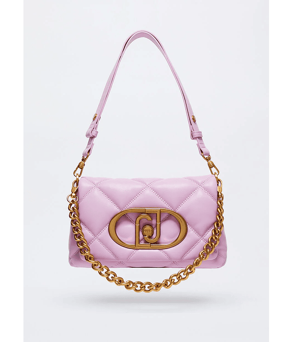 Crossbody Grande Lapuffy Rosa/Lilás - Liu Jo