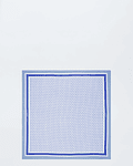 Lenço Quadrado com Logo Azul - Liu Jo 