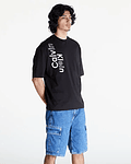 T-shirt com Logo Lateral Preto - Calvin Klein