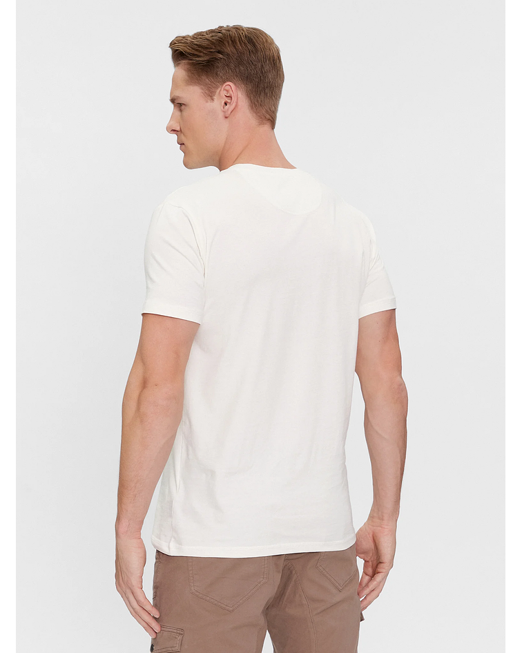 T-shirt Lettering Creme - Guess