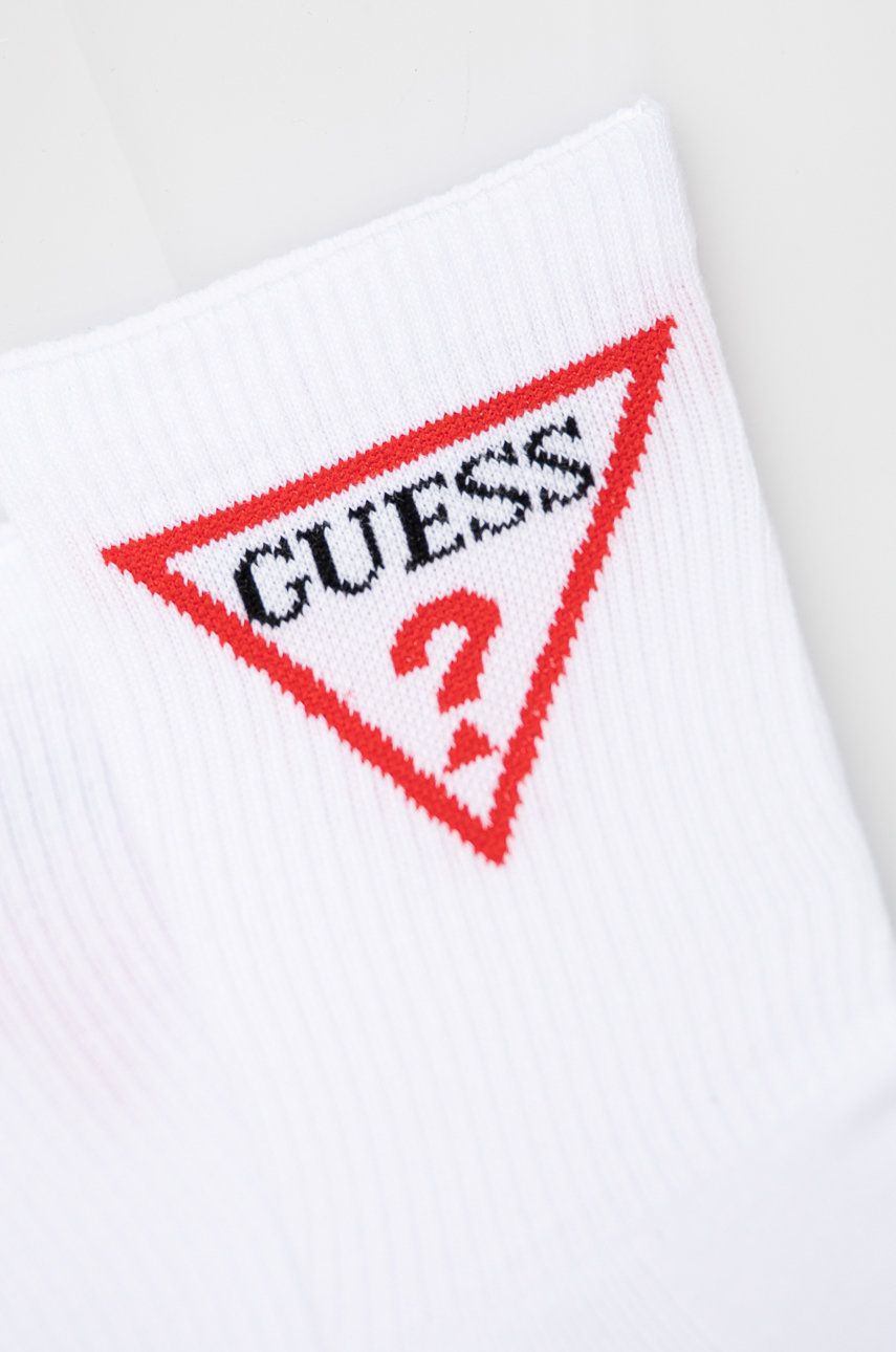 Meias Logo Triângulo Branco - Guess 2