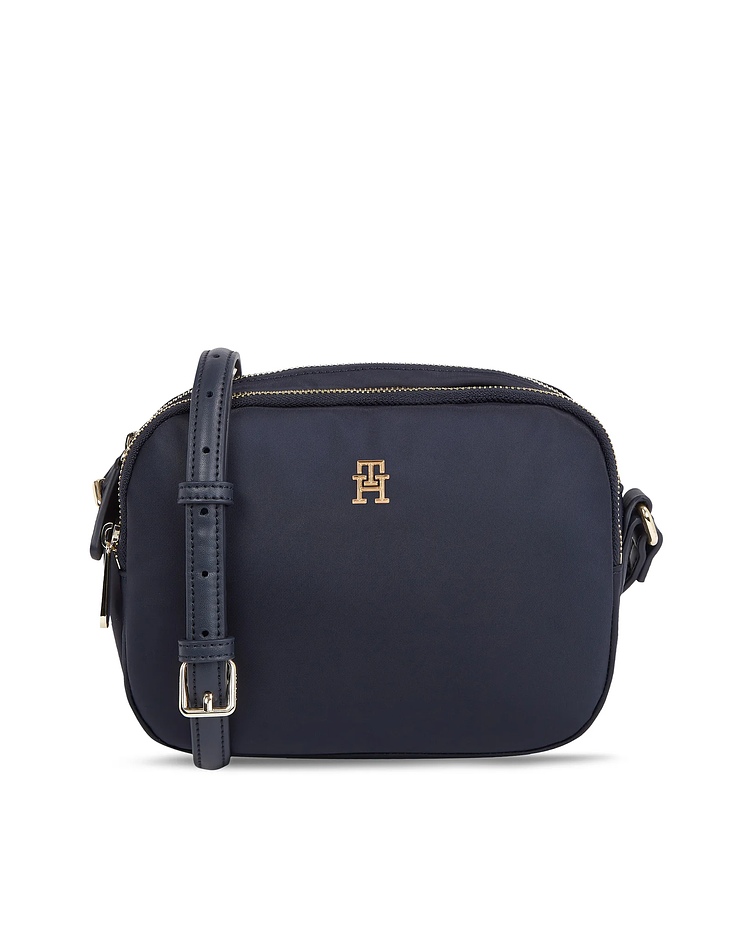 Crossbody Poppy em Nylon Azul - Tommy Hilfiger