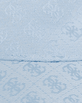 Boné Clássico em Canvas Logo Azul Claro - Guess