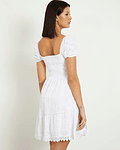 Vestido Curto Clio Branco - Guess
