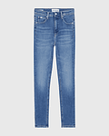 Calças de Ganga Super Skinny de Cintura Alta - Calvin Klein