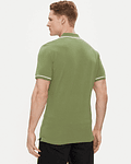 Polo Slim Fit Verde Seco - Calvin Klein