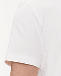 T-shirt com Logo Estampado Branco - Calvin Klein