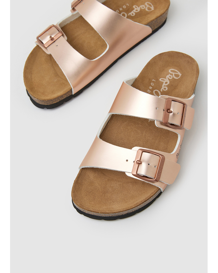 Chinelo Oban Classico Rose Gold - Pepe Jeans