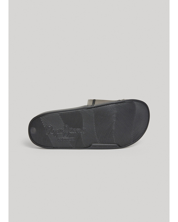 Chinelo Slider translucent Preto - Pepe Jeans 