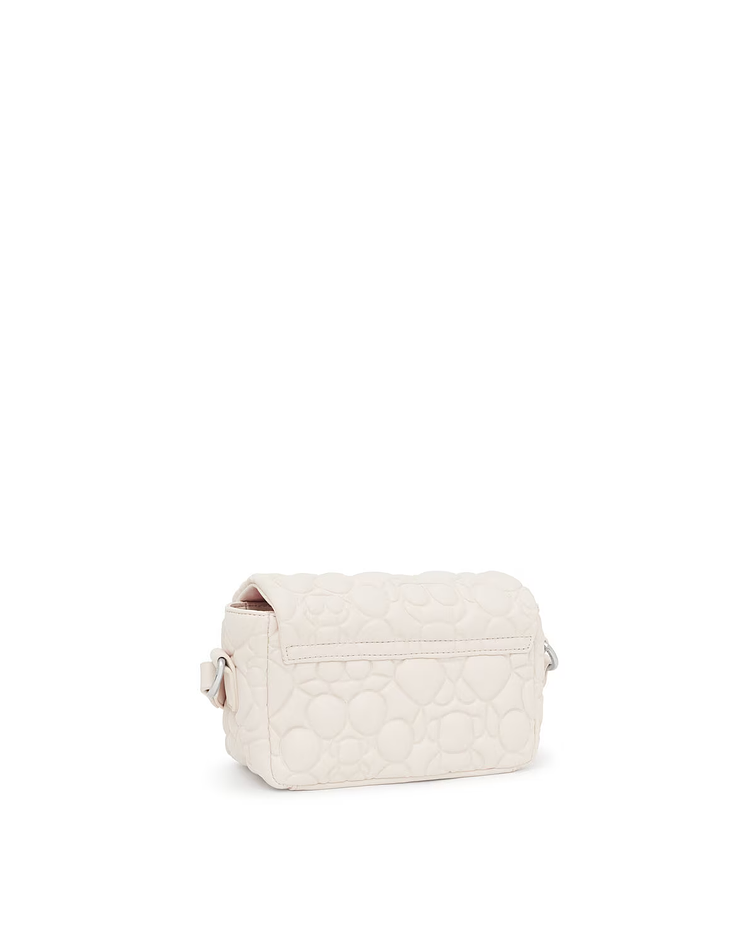 Crossbody com Aba Bold Bege - Tous