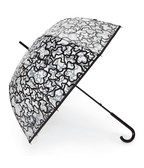 Guarda-chuva TOUS Kaos Transparente Preto - Tous