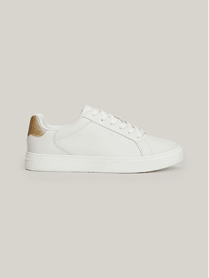 Ténis Court Metallic Branco - Tommy Hilfiger