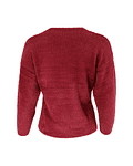 Camisola Malha Fofinha Vermelho- SAHOCO 