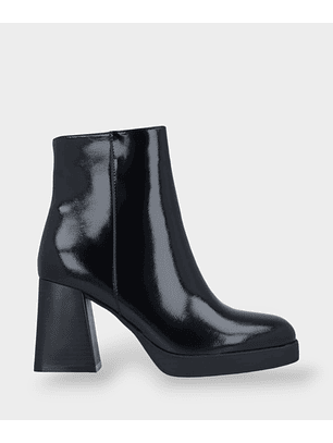 Bota de Salto em Verniz Katu Preto - Menbur