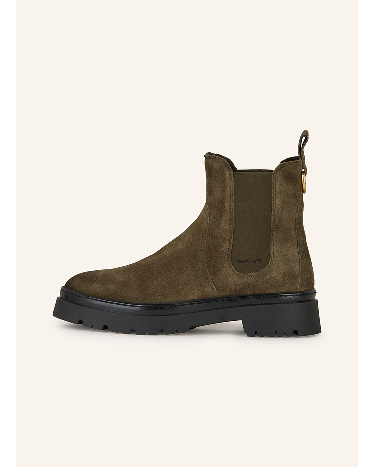 Bota em Pele Aligrey Verde - Gant