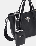 Mala Crossbody Pequena Latona Preto - Guess