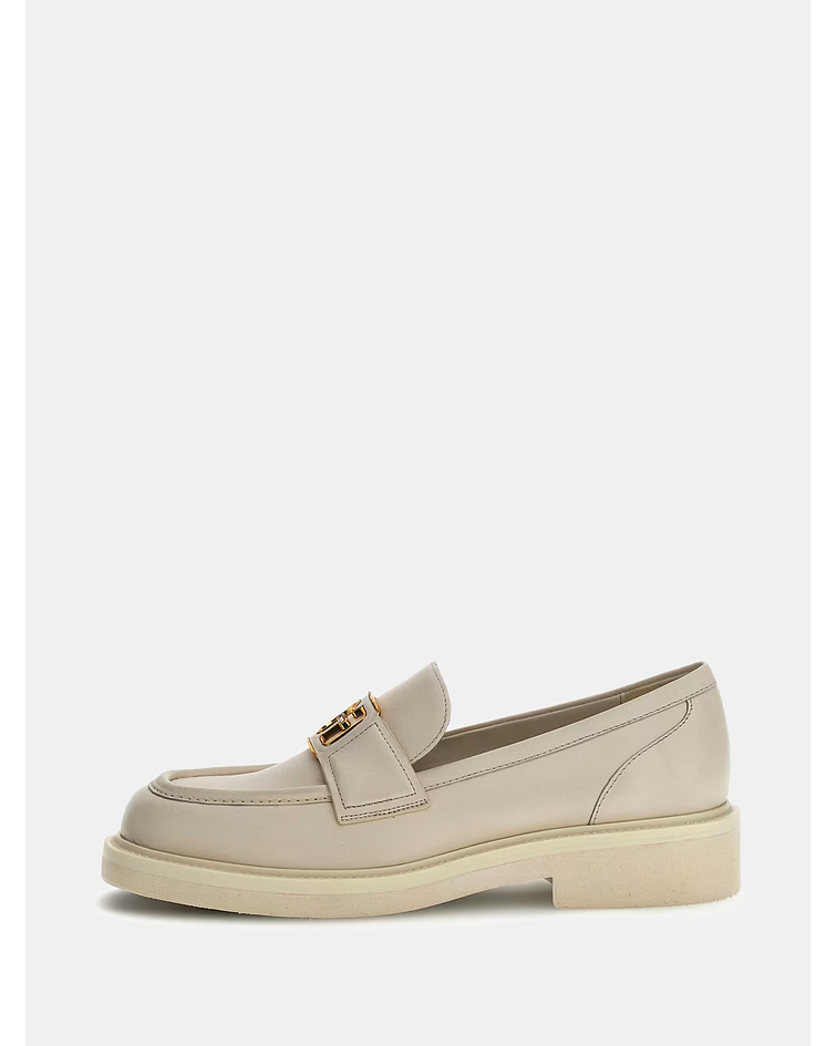 Mocassin Shuttle Branco - Guess 