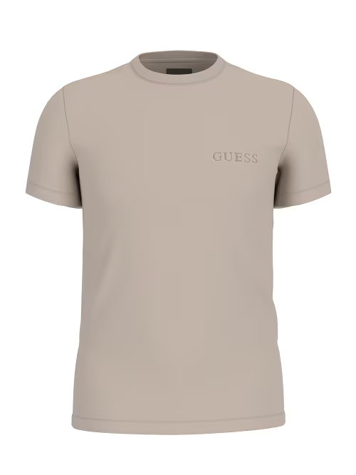 T-shirt com Pesponto Bege - Guess  2