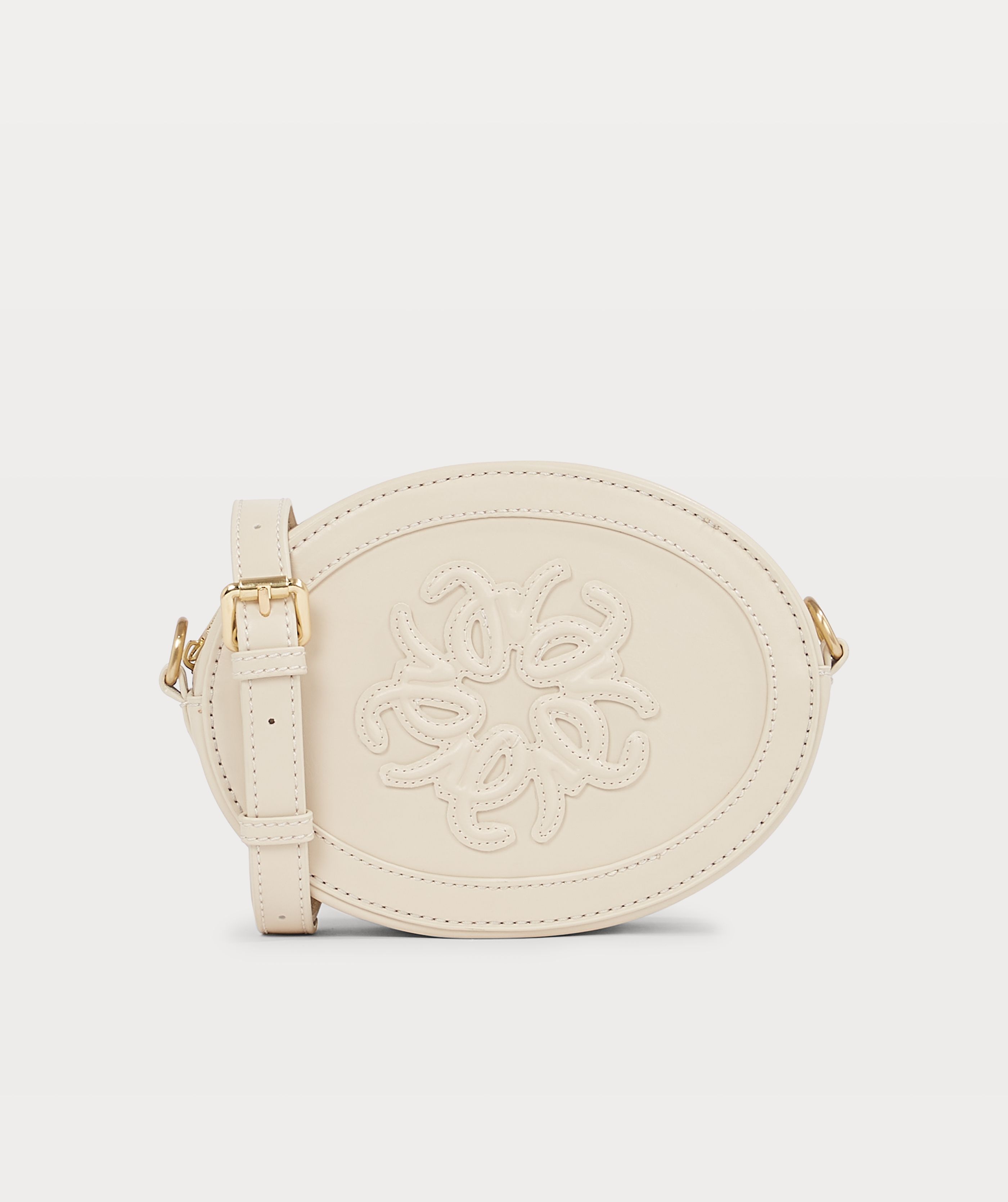 Crossbody Redonda Margareth Creme - Josh V   1