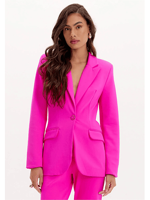 Blazer Cintado Rosa  - Lança Perfume  