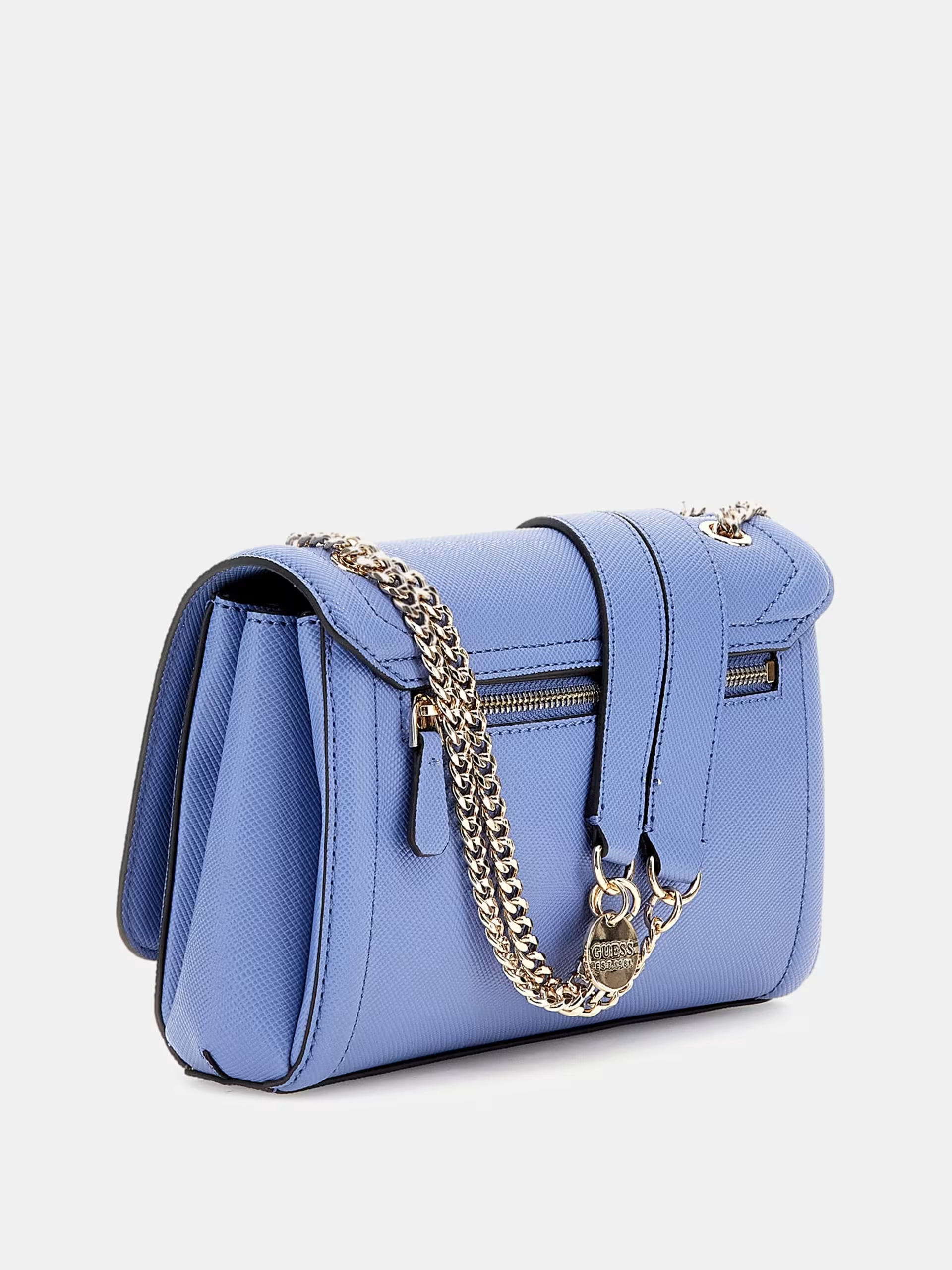 Crossbody/Mala de Ombro com Aba Noelle Azul - Guess 2