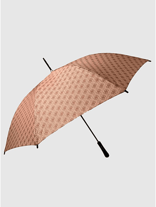 Chapéu de Chuva Grande Logo Bege - Guess