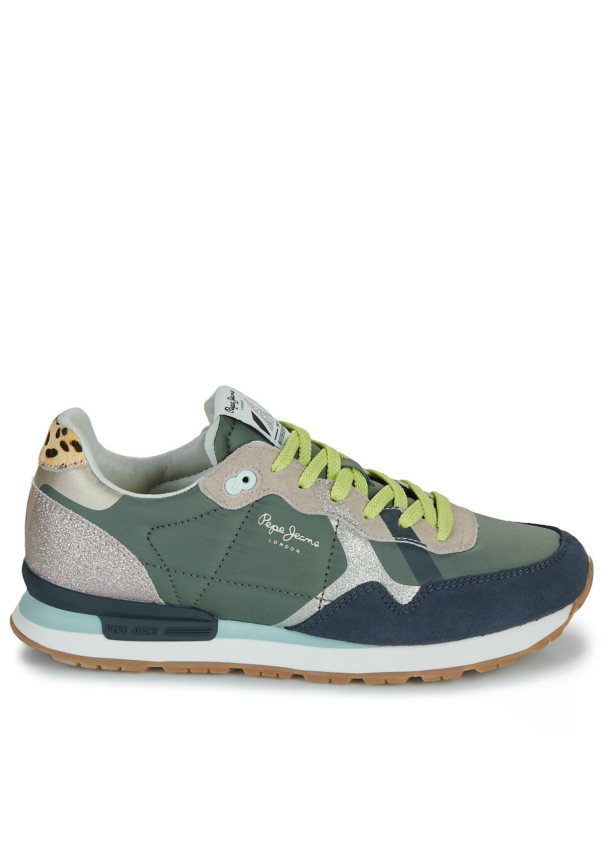 Ténis Brit Glitter Castanho Bordeaux - Pepe Jeans 1