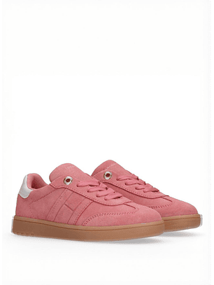 Ténis Jack em Suede Rosa - Tommy Hilfiger 