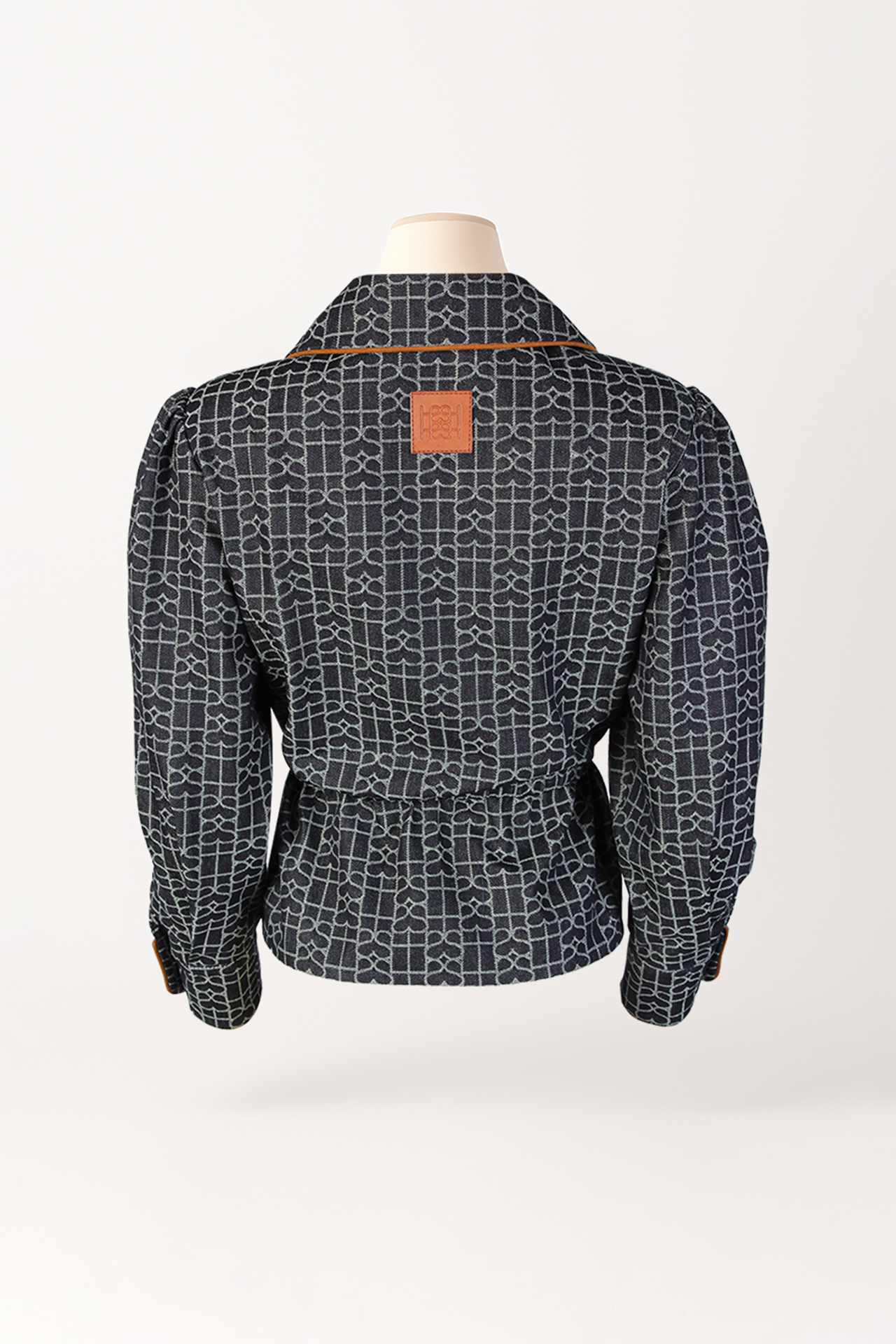 Casaco Cintado Ganga Gravada - SAHOCO 10